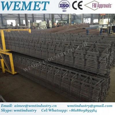 China Steel girder truss for concrete construction various size for sale