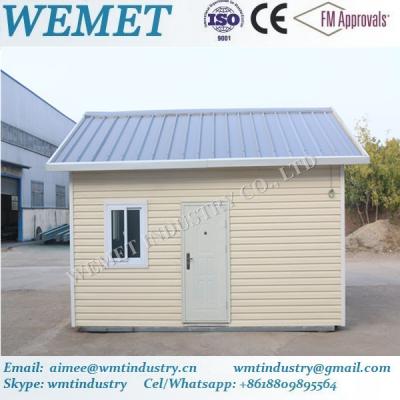 China Hot sale prebabricated container house with pvc exterior wall cladding and insulation panel for sale