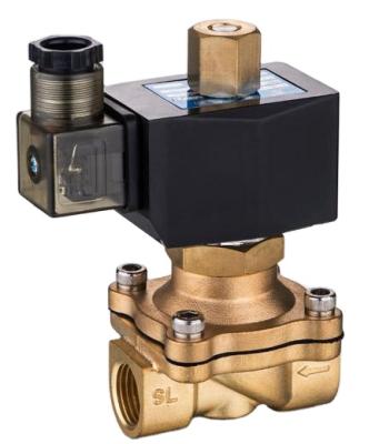 China Good Quality Brass Body Brass Normally Open Solenoid Water Solenoid Valve 220 Volt 2W160-15NO for sale