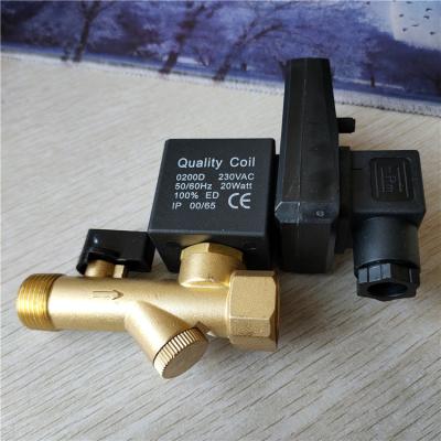 China YX066L General Timer Automatic Drain Solenoid Valve Air Compressor Timed Condensate Valves OPT-B Type Automatic Drain Water Valve CS720 SR-A-15 for sale