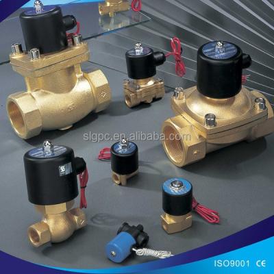 China General Sell Type EMC Brass Body High Temperature High Temperature 2L Series 2 Inch Water Vapor Solenoid Valve for sale