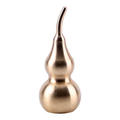 China China Factory Price Hot Selling Creative Heating Brass Gourd Ornaments Metal Craft for sale