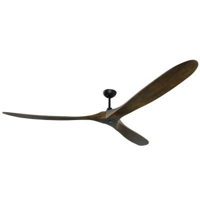 China New Arrival Hotel Modern Design Big Size Steel 72 Inch Hall Solid Wood Blade 72