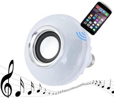 China Home Bluetooth Light Bulb Speaker , Wireless Speaker Light Bulb Low Consumption for sale