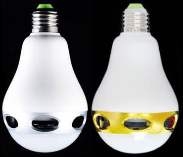 China Compatible Light Bulb With Built In Speaker , Music Playing Bluetooth Smart Led Bulb for sale