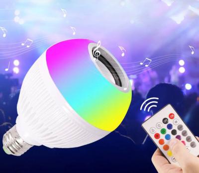 Cina Colore principale intelligente che cambia lampadina, lampada dell'altoparlante di Bluetooth di controllo del App in vendita