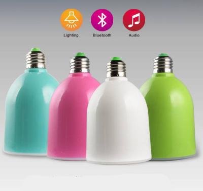 China Alto brillo de Bluetooth de la música de la unidad USB multifuncional multicolora de la bombilla en venta