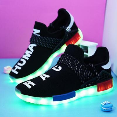 China Custom LED Light Up Sneakers Size Range 35 - 46 Built - In Lithium Batteries for sale