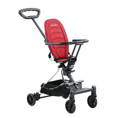 China Carbon Steel Wholesale Baby Stroller Classic 4 Head Wheels Baby Strollers for sale