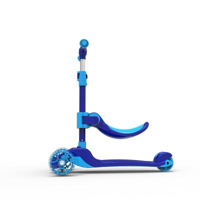 China Cheap Children's Kids Tricycles Unique Design Aluminum Alloy Hot Sale Pedal Kick Scooter for sale