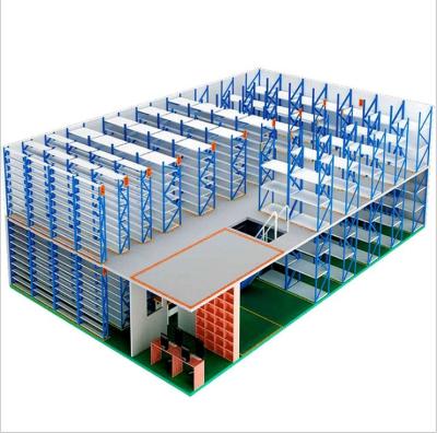 China Corrosion Protection China Factory Heavy Duty Steel Pallet Shelf Warehouse Storage Stacking Platform Rack for sale