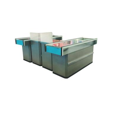 China Factory Direct Sale Light Duty / Medium Duty / Heavy Duty Price Supermarket Cashier Checkout Counter Table for sale