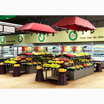 China Storage Shelf Fruit And Vegetable Shelving Grocery Shelves Are Used For Fruit Shelving for sale