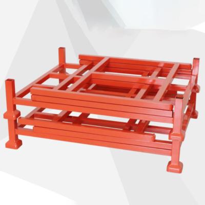 China Corrosion Protection Fabrics Heavy Load Storage Rack Stacking Metal Dismantling Warehouse Shelves Stacking Racks for sale