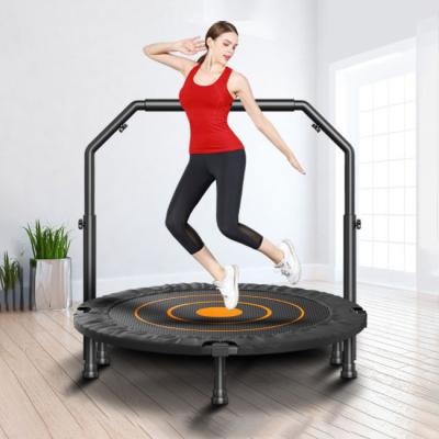 China Without 40 Inch 7ft Small Fitness Trampoline Kids Fitness Mini Home Gym High Quality Outdoor Indoor Cheap Net Trampoline Protector For Sale for sale