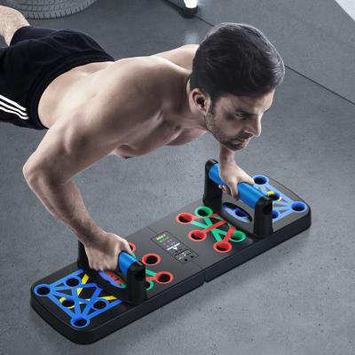 China Bodybuilding Fitness Foldable 12 in 1 Racks Gym Fitness System Workout Exercise Stand Up Rack Board for Body Training for sale