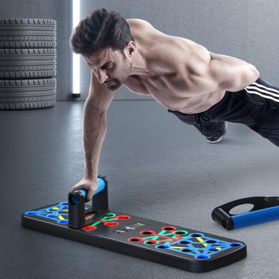 China Bodybuilding Fitness 12 in 1 Premium Workout Fitness Exercise System Pull Up Foldable Lifting Up Exercising Rack Board for sale