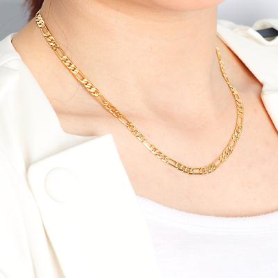 China New Trendy Fashion Personality 18K Gold Plated Fine Chain Necklace for sale