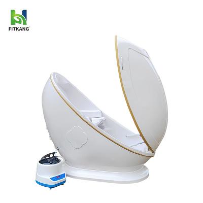 China Huikang Ozone Hydrotherapy Spa Capsule Whitening Far Infrared Sauna with Bluetooth Music and PEMF Therapy for sale