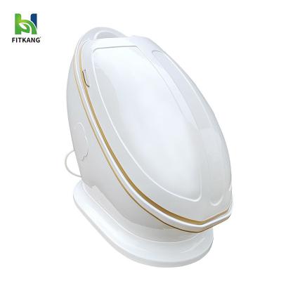 China Whitening Huikang Spectrum Light Infrared Ozone Sauna Spa Capsule with Steam Heating for sale