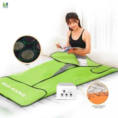 China Experience Deep Relaxation with Jade Tourmaline Infrared Sauna Blanket and 600W Power for sale