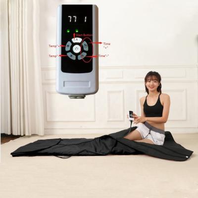 China Carbon Fiber Heating Element Infrared Light Red Therapy Weight Loss Sauna Detox Blanket for sale