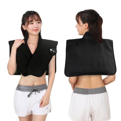 China Carbon Fiber Heating Wire Handheld Infrared Neck And Shoulder Heating Pad PEMF Therapy for sale