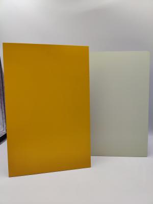 China Gold Fire Rated ACP Sheets With Column 2.0mm Mirror Finish PVC Film Coating for sale