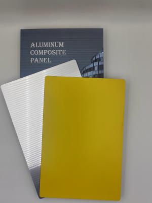 China Fire Rated ACP Sheets - Solid Color , 0.4mm Aluminum , Perfect for Fireproof Wall Applications for sale