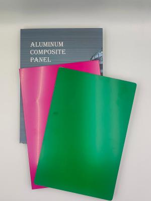 China Fire Rated ACP Sheets with High Gloss Finish , 4mm Thickness , Designed for Public Building Facades for sale