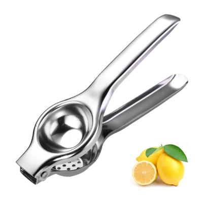 China Sustainable Manual Stainless Steel Metal Lemon Lime Squeezer , Lemon Squeezer for sale