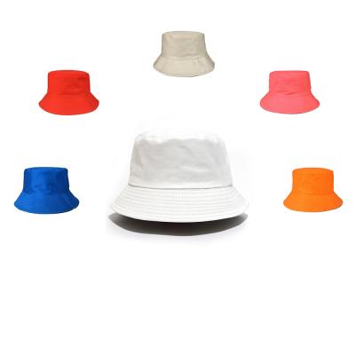 China Custom Picture Bucket Hat Embroidery 100% Cotton Bucket With String for sale