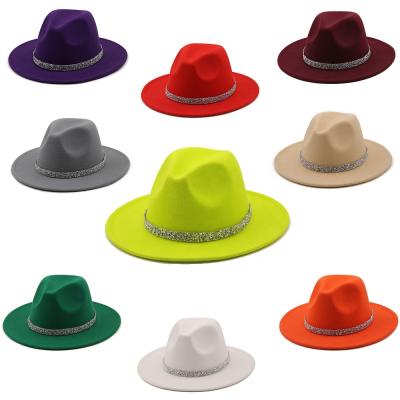 China Wholesale Bulk Soft Fedora Hats Casual Luxury Felted Hats Fedora Hats for sale