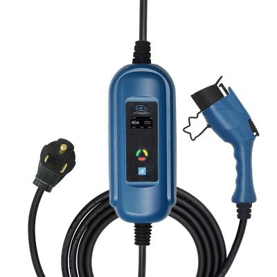 China 40 Amp Lel 2 Car J1772 Ev Charger 5 Cable 40AM2T1 for sale