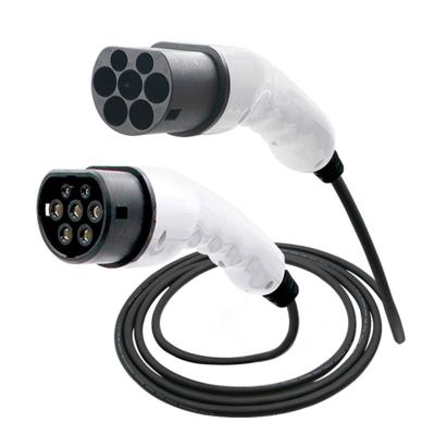 China IEC 621962 001 male to female cable type - 2 to type - 2 ev charger 380v for sale