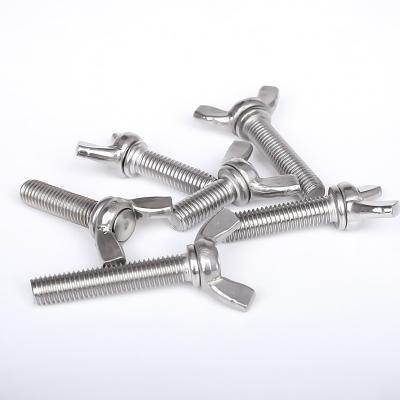 China Factory Wholesale SS304 SS316 Stainless Steel Wing Bolt for sale