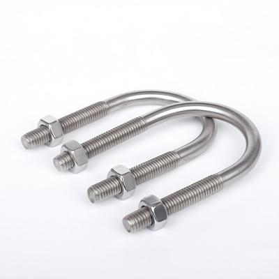 China DIN 3570 A2-70 A4-80 Stainless Steel U Bolt Stainless Steel Bending U Bolt for sale