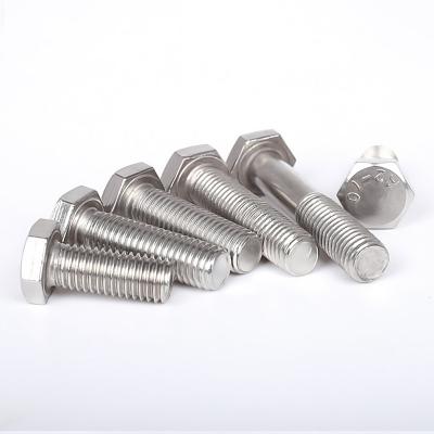 China Factory Price Stainless Steel Hex Head Bolt DIN 931 Stainless Steel Hex Head Bolt for sale