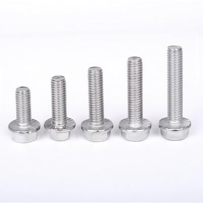 China DIN 6921 Stainless Steel Factory Price 304 Stainless Steel 316 Hex Flange Bolt for sale