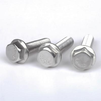 China DIN 6921 Stainless Steel Wholesales 304 Stainless Steel 316 Hex Flange Bolt for sale