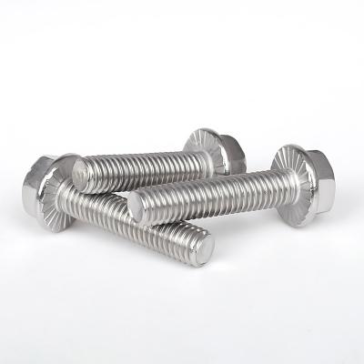 China Stainless Steel Sales One-Stop Hex SUS 304 Stainless Steel 316 Flange Head Bolt for sale