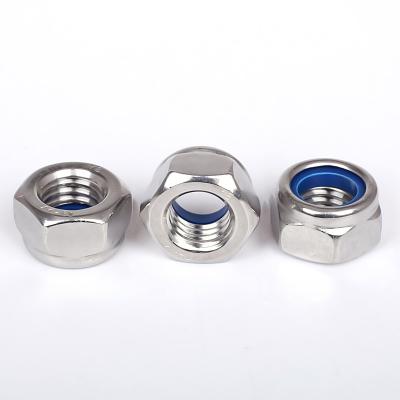 China Heavy Industry Factory Price Stainless Steel Nylon Hex Lock Nut for sale