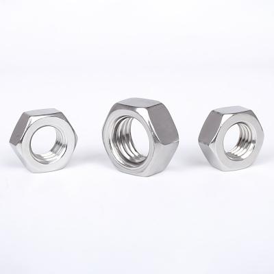 China DIN 934 A2 A4 Heavy Industry Factory Price Stainless Steel Hex Nuts With Hex Bolts for sale