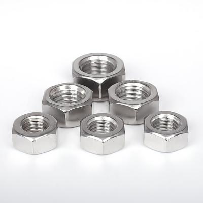 China Heavy Industry Factory Price Sales DIN 934 One-Stop Stainless Steel Hex Nuts With Bolts for sale