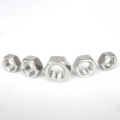 China DIN 934 A2 A4 Heavy Industry Factory Price Stainless Steel Hex Nuts for sale