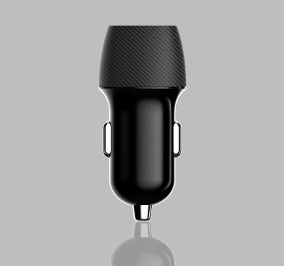 China Smart Type-C USB-A Mini Car Charger Adapter Fast Charging Mobile Phone 17W 24W for sale