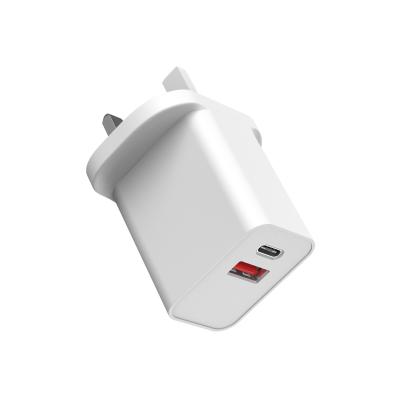 China AU/US/EU/UK Stecker USB Typ C Wandladegerät 25W Für Apple Samsung Schnellladung zu verkaufen