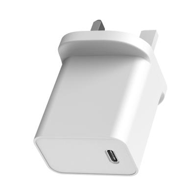 Chine PD 25W GaN Chargeurs rapides pour téléphones mobiles Adaptateur de chargeur murale de type C à vendre