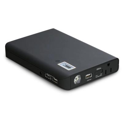 China ABS Fireproof Aluminium Alloy AC Laptop Power Bank 220V 24000mAh for sale