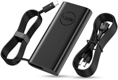 Китай USB-C Ноутбук Компьютерный адаптер питания 20V-6.5A 130W Type-C Oval Power Cord продается